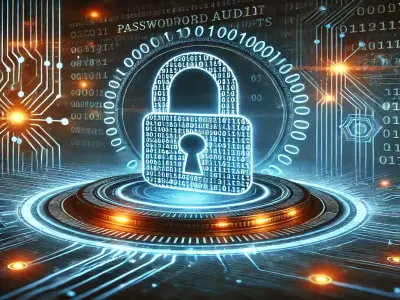 Password audit dashboard highlighting weak credentials